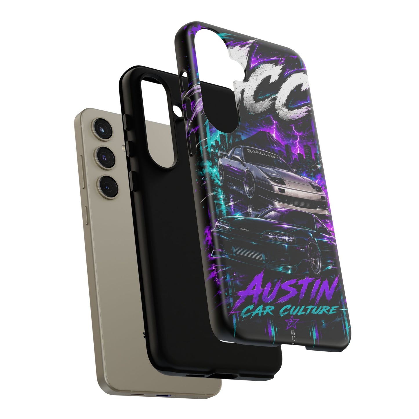 Austin Car Culture Phone Case — Retro Street Racing Design