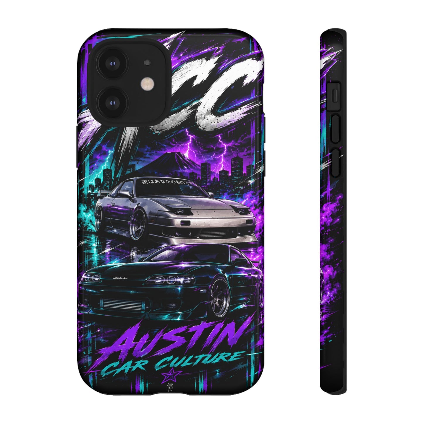 Austin Car Culture Phone Case — Retro Street Racing Design