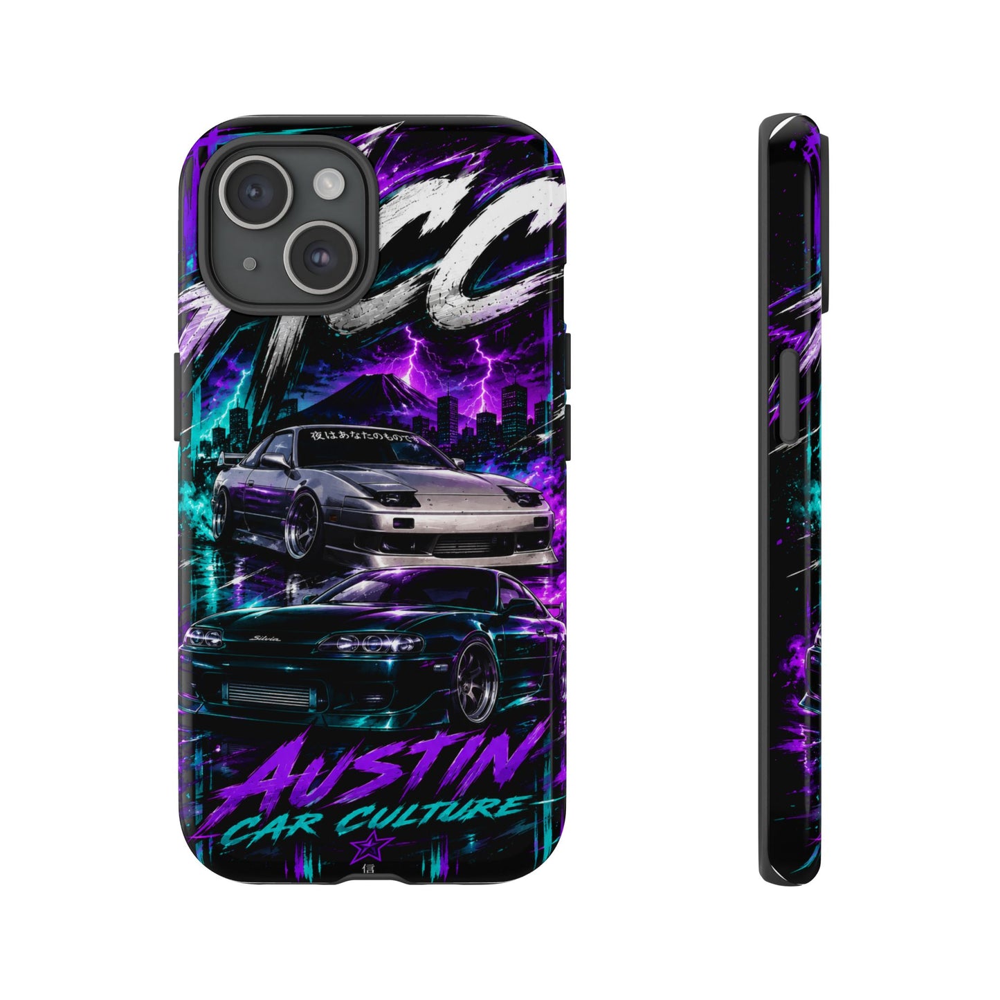 Austin Car Culture Phone Case — Retro Street Racing Design