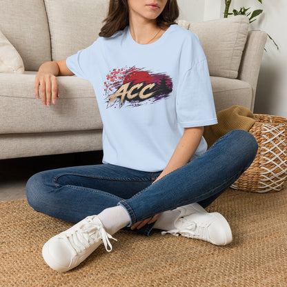 ACC Brushstroke Logo T‑Shirt — Retro Grunge Graphic Tee