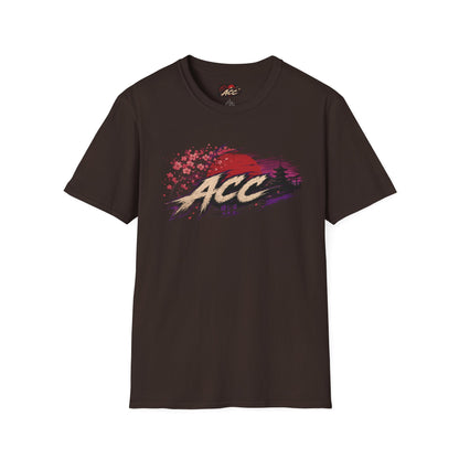 ACC Brushstroke Logo T‑Shirt — Retro Grunge Graphic Tee