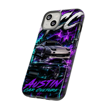Austin Car Culture Phone Case — Retro Street Racing Design