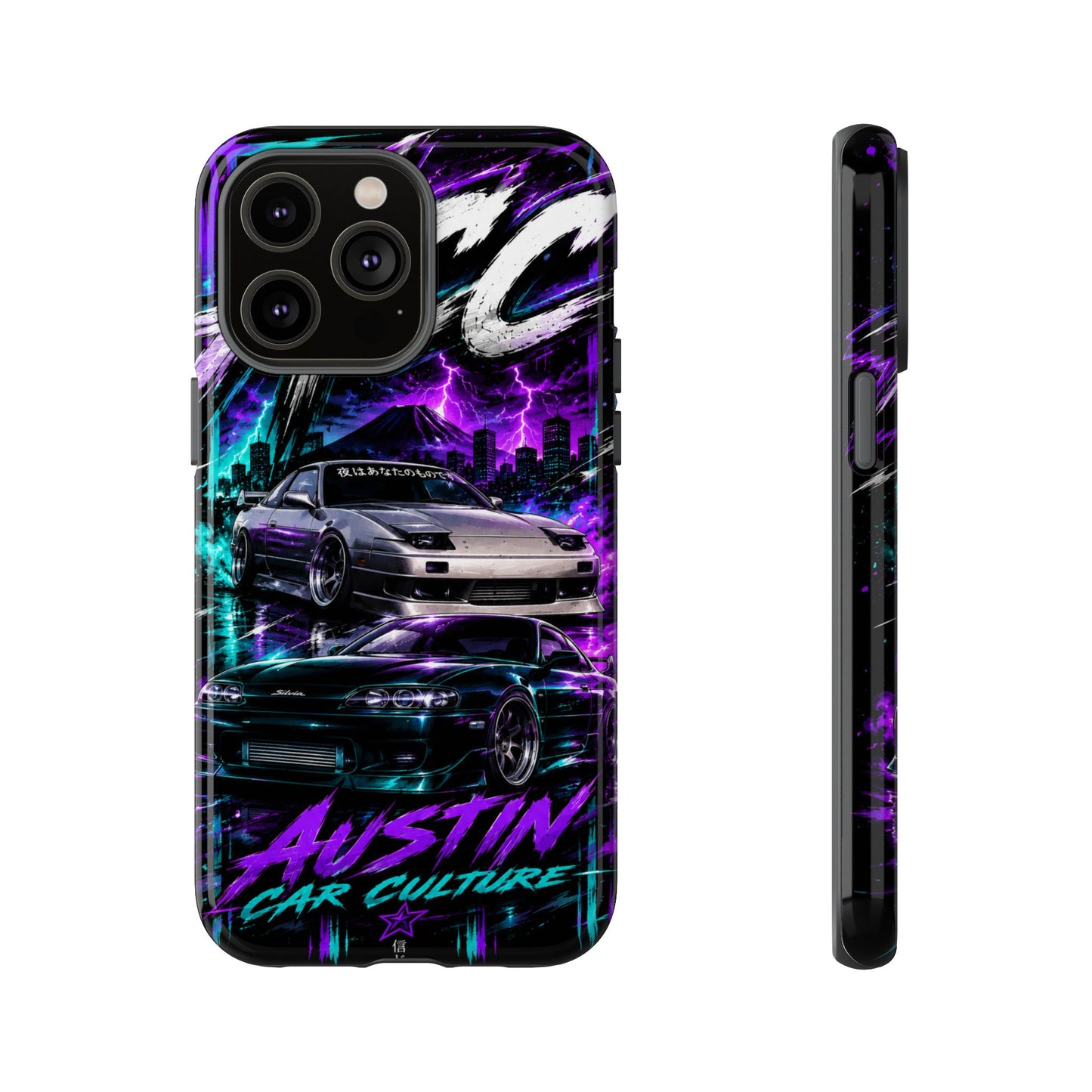 Austin Car Culture Phone Case — Retro Street Racing Design