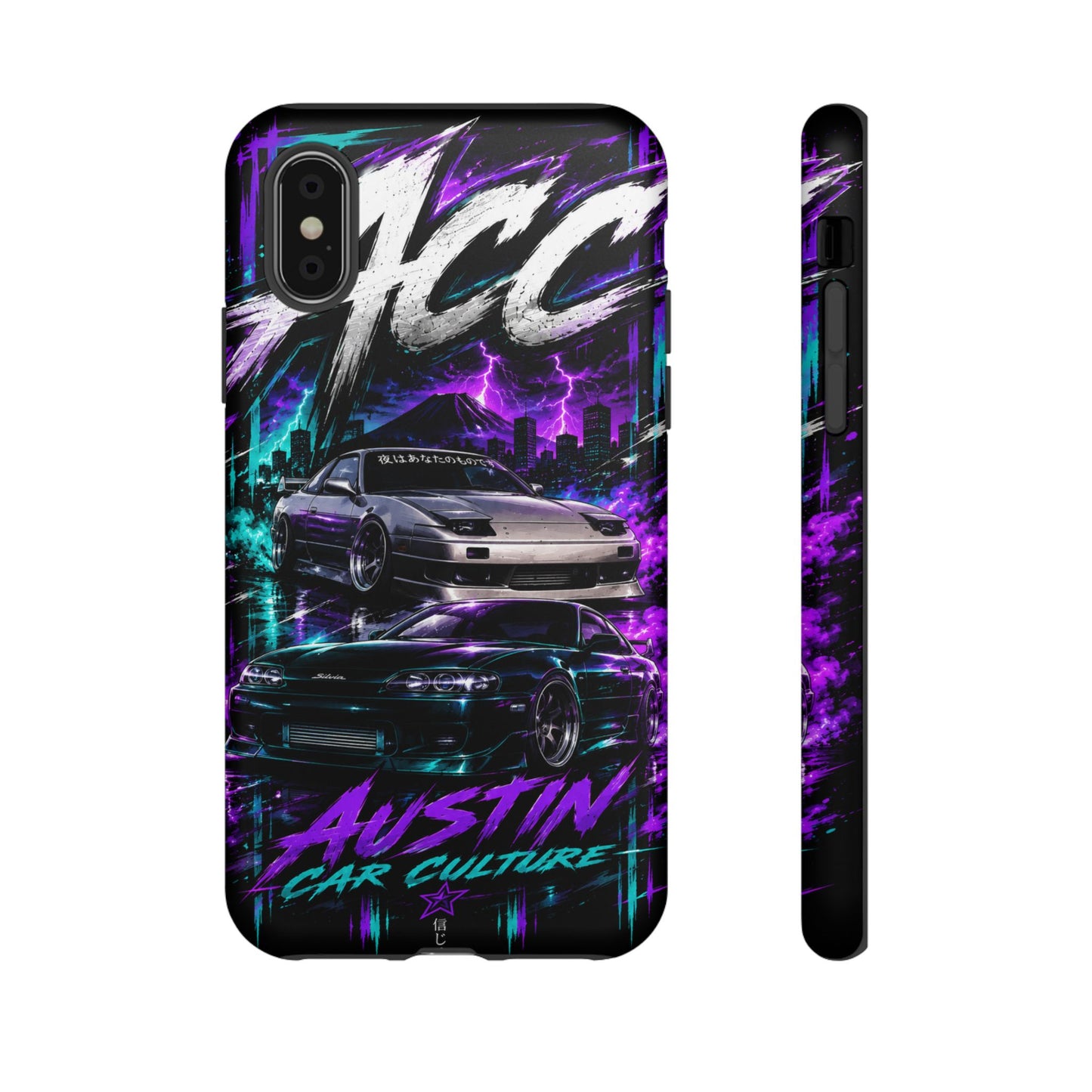 Austin Car Culture Phone Case — Retro Street Racing Design