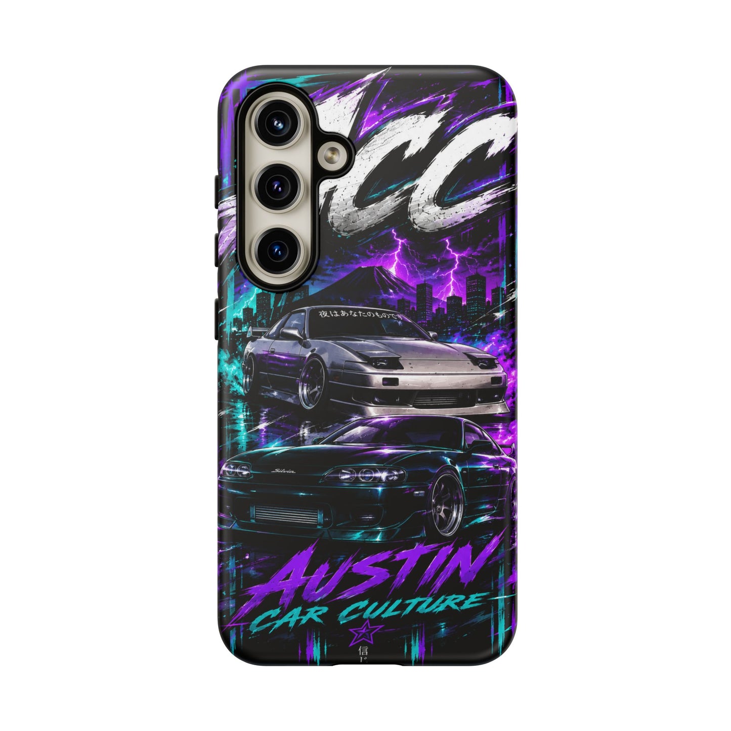 Austin Car Culture Phone Case — Retro Street Racing Design