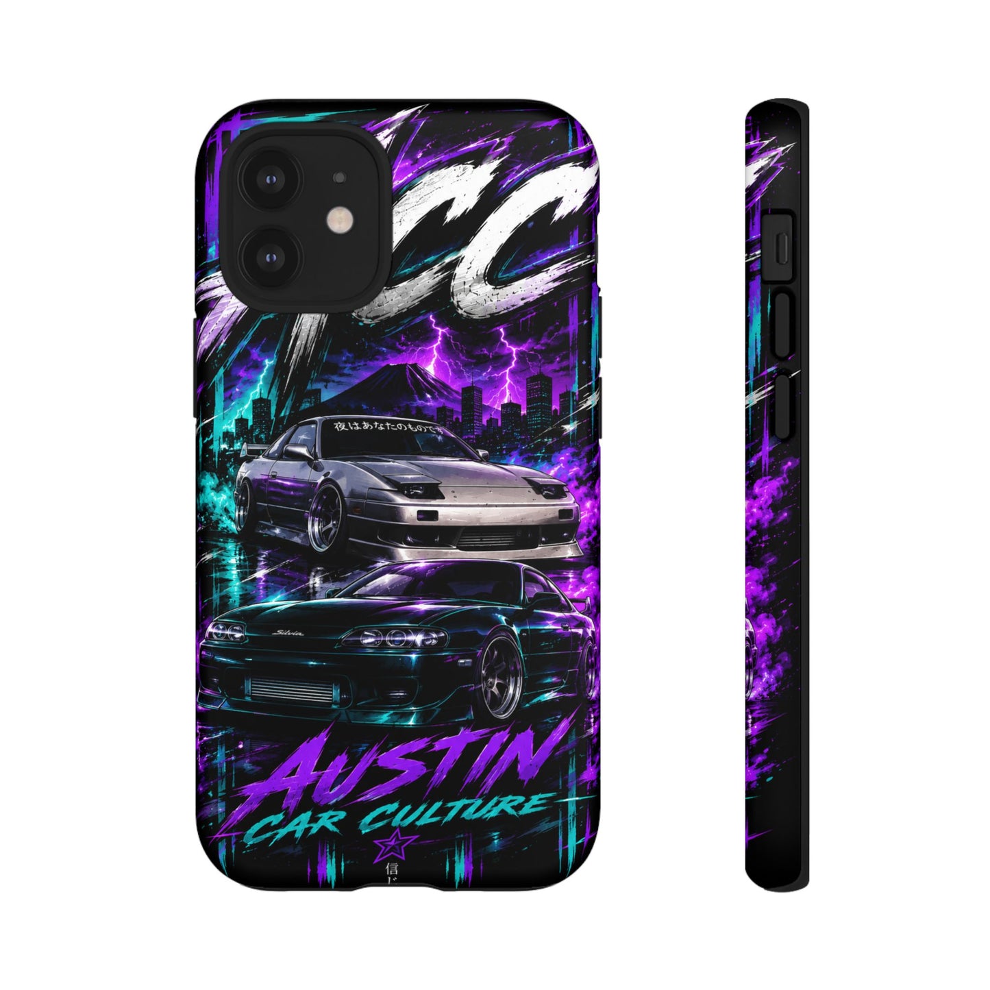 Austin Car Culture Phone Case — Retro Street Racing Design
