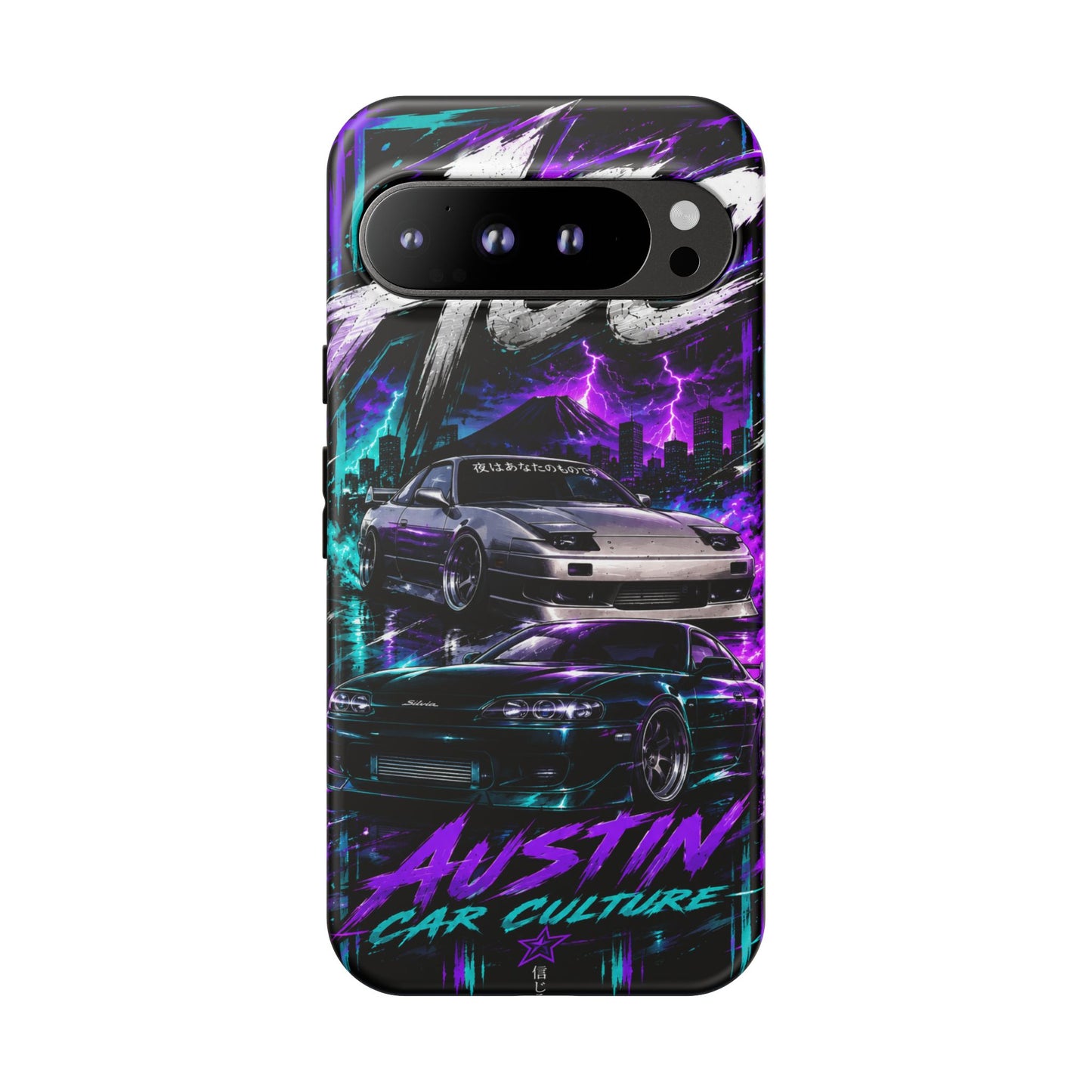 Austin Car Culture Phone Case — Retro Street Racing Design