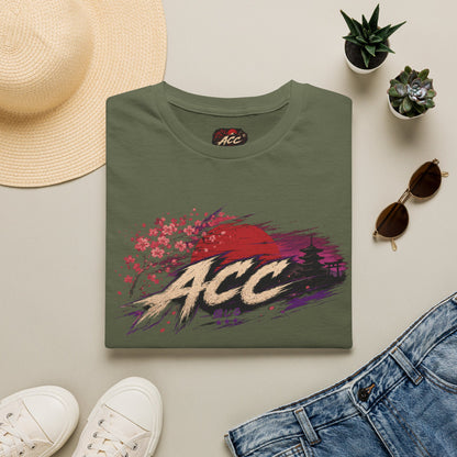 ACC Brushstroke Logo T‑Shirt — Retro Grunge Graphic Tee