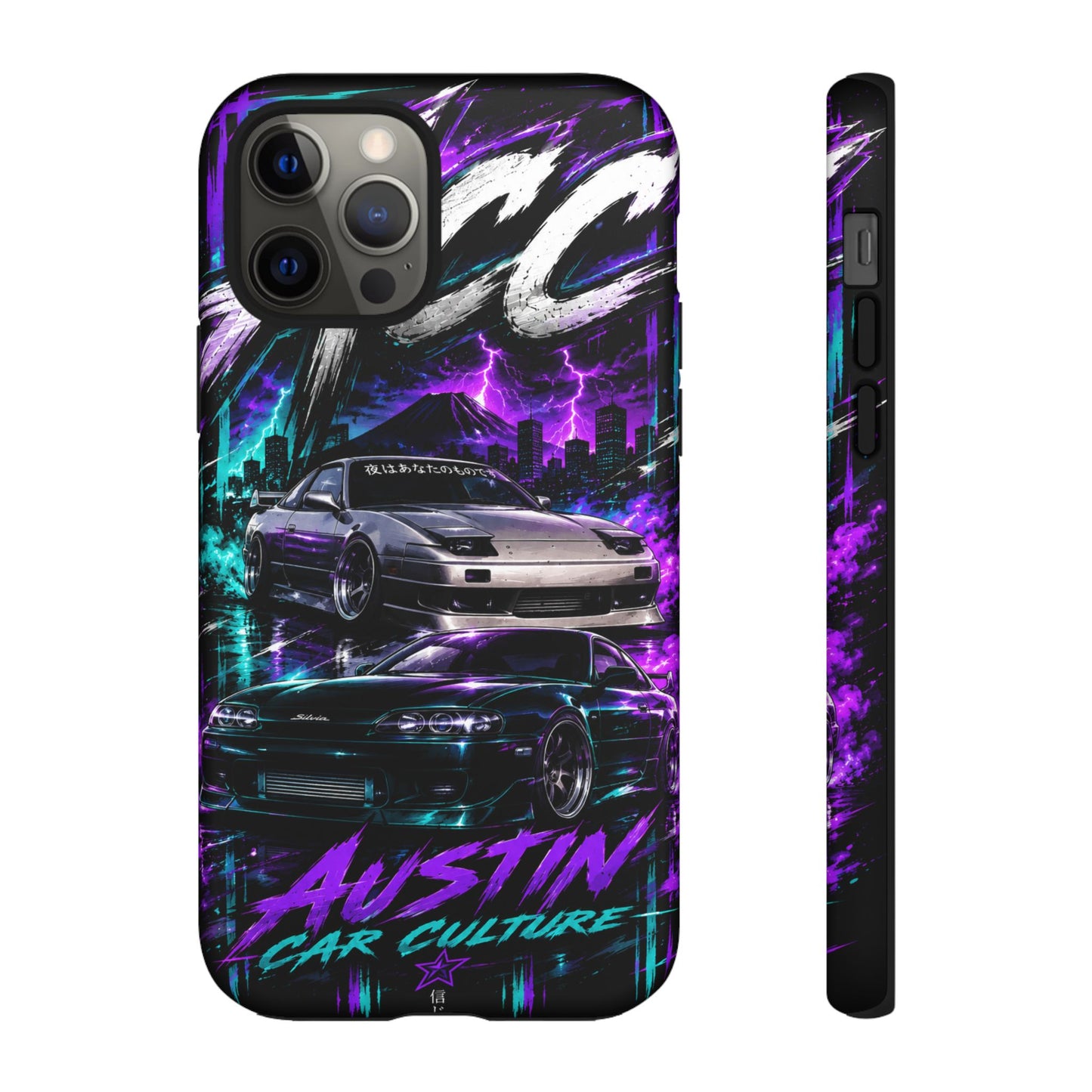 Austin Car Culture Phone Case — Retro Street Racing Design