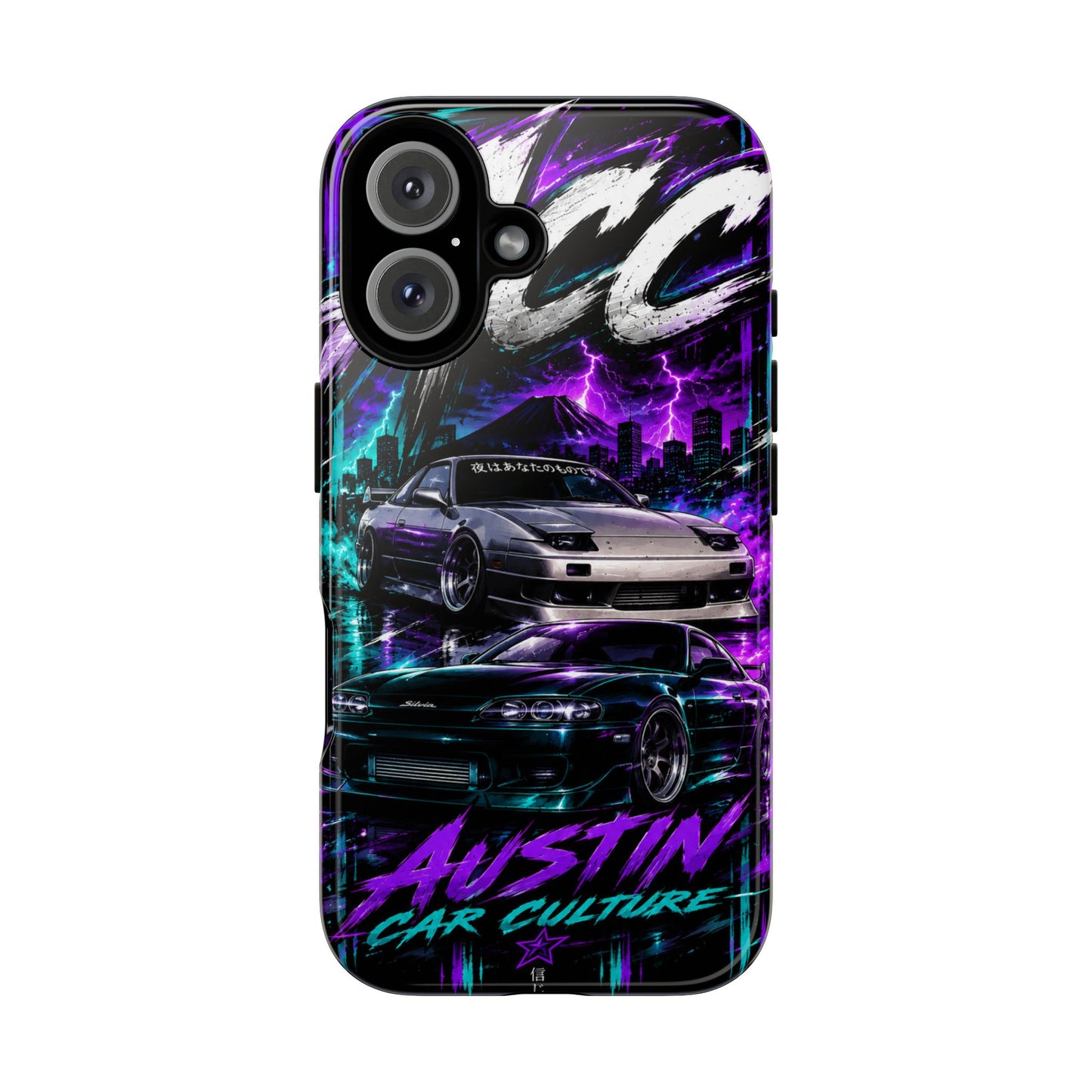 Austin Car Culture Phone Case — Retro Street Racing Design