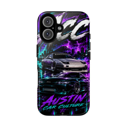 Austin Car Culture Phone Case — Retro Street Racing Design