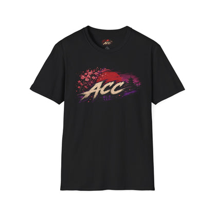 ACC Brushstroke Logo T‑Shirt — Retro Grunge Graphic Tee