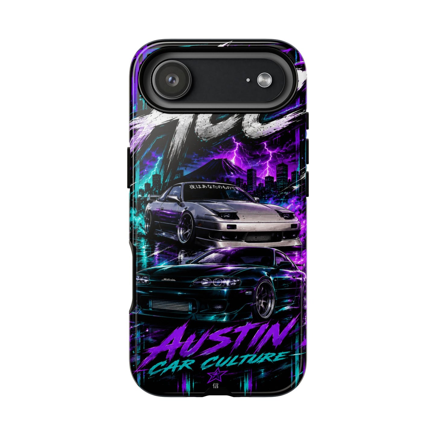 Austin Car Culture Phone Case — Retro Street Racing Design