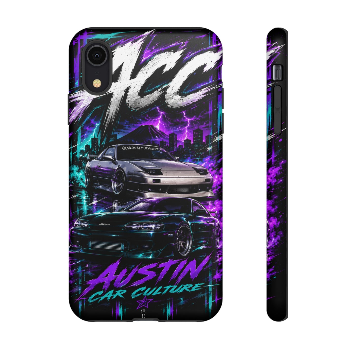 Austin Car Culture Phone Case — Retro Street Racing Design