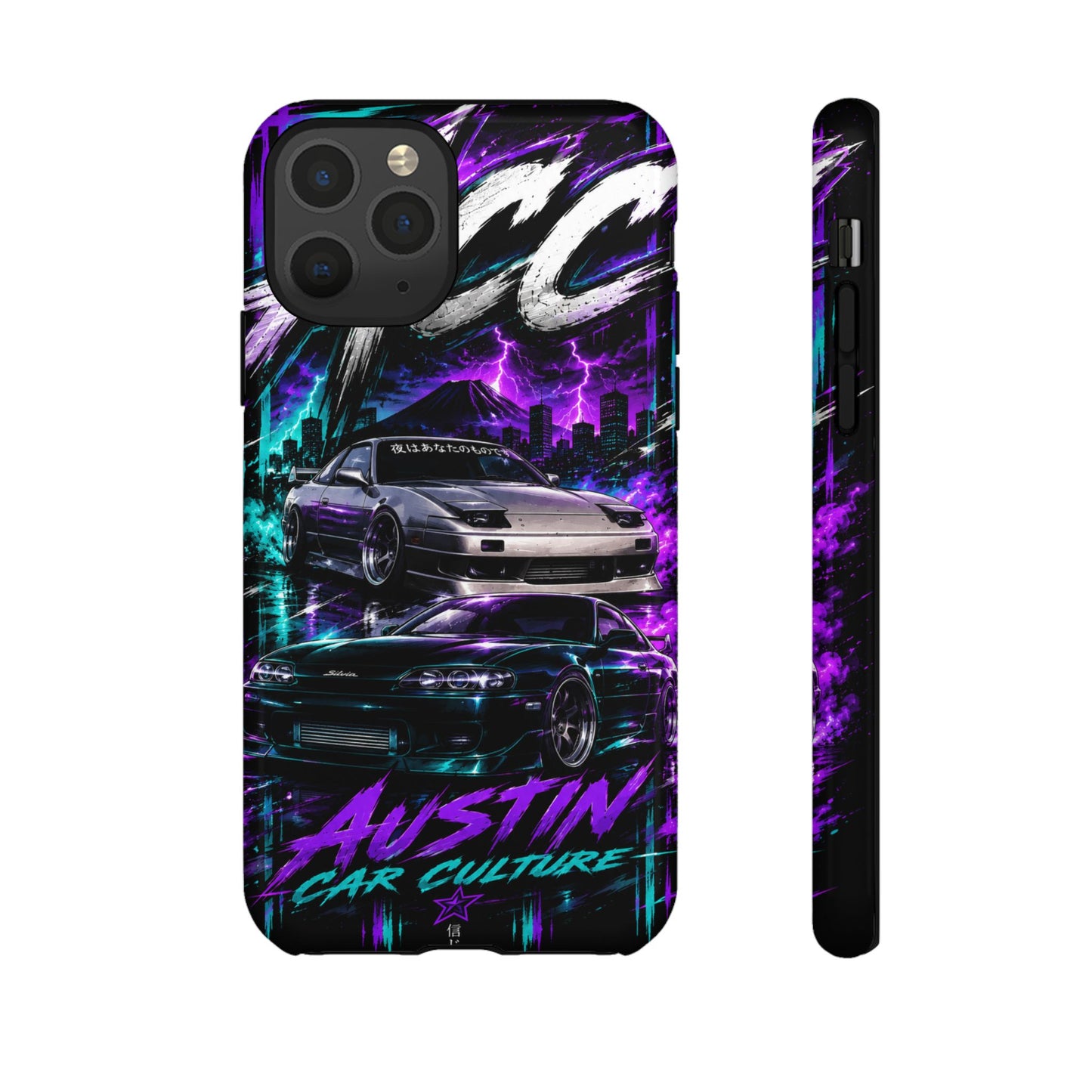 Austin Car Culture Phone Case — Retro Street Racing Design