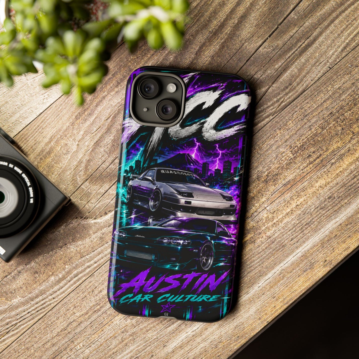 Austin Car Culture Phone Case — Retro Street Racing Design