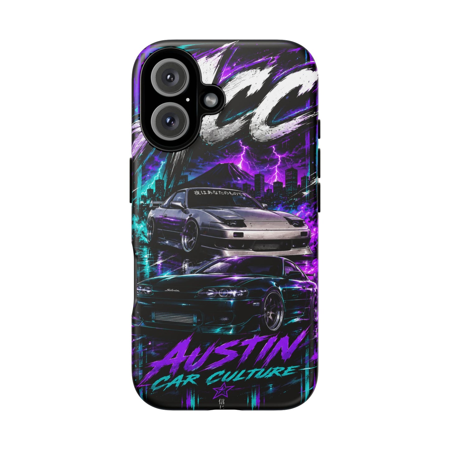 Austin Car Culture Phone Case — Retro Street Racing Design