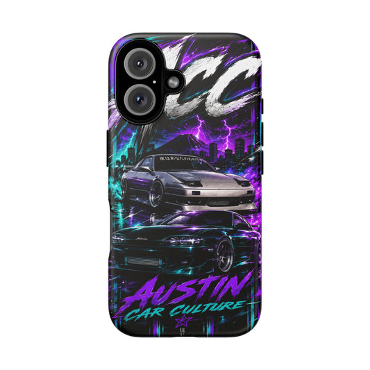 Austin Car Culture Phone Case — Retro Street Racing Design