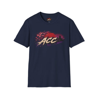 ACC Brushstroke Logo T‑Shirt — Retro Grunge Graphic Tee