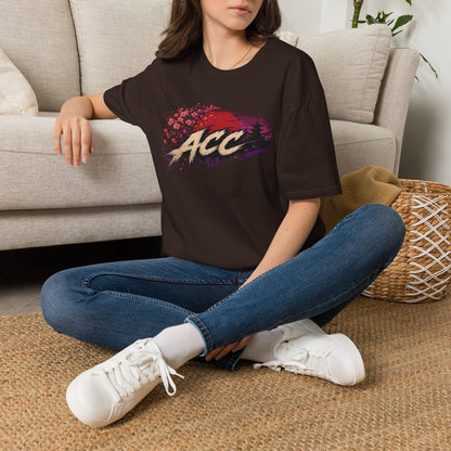 ACC Brushstroke Logo T‑Shirt — Retro Grunge Graphic Tee