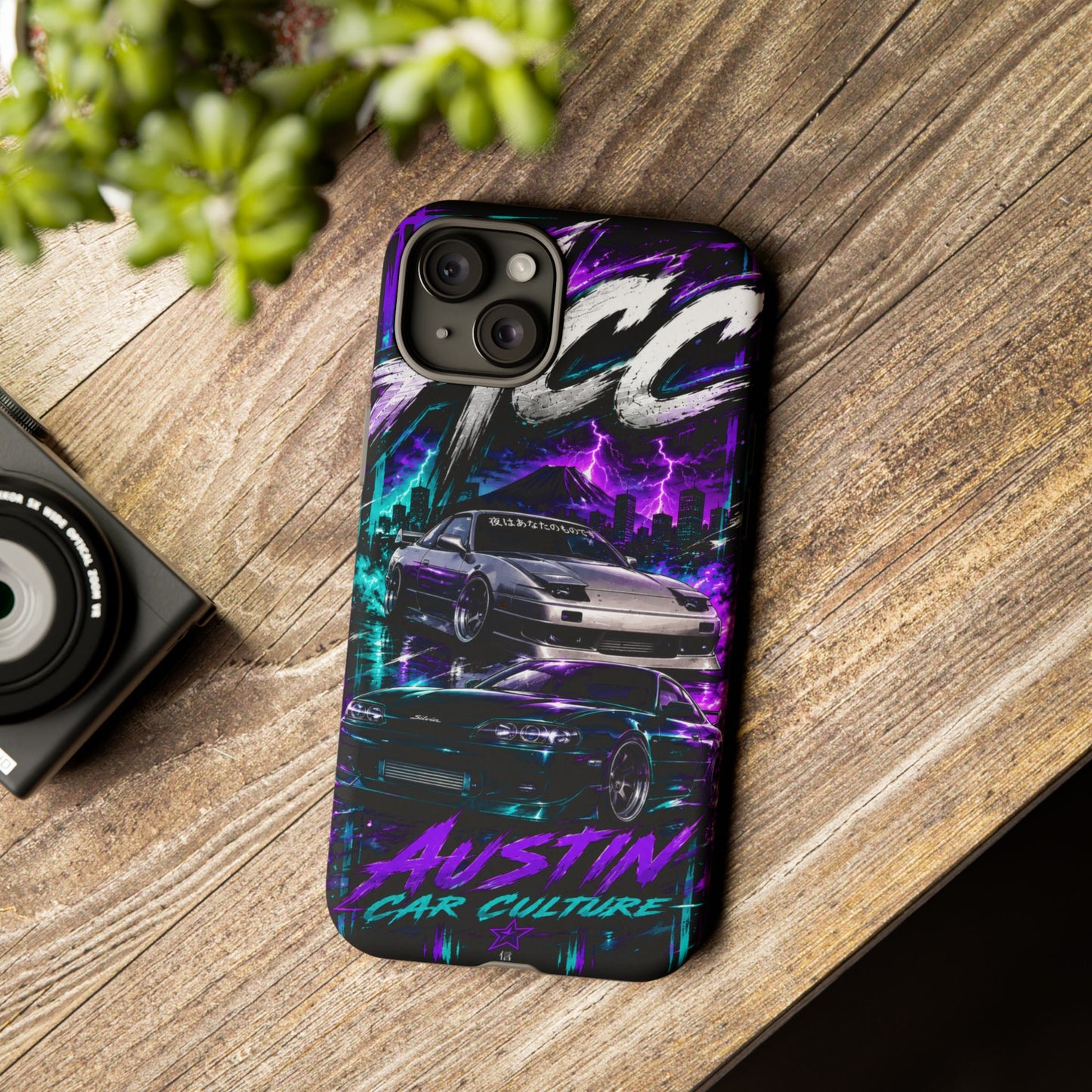 Austin Car Culture Phone Case — Retro Street Racing Design