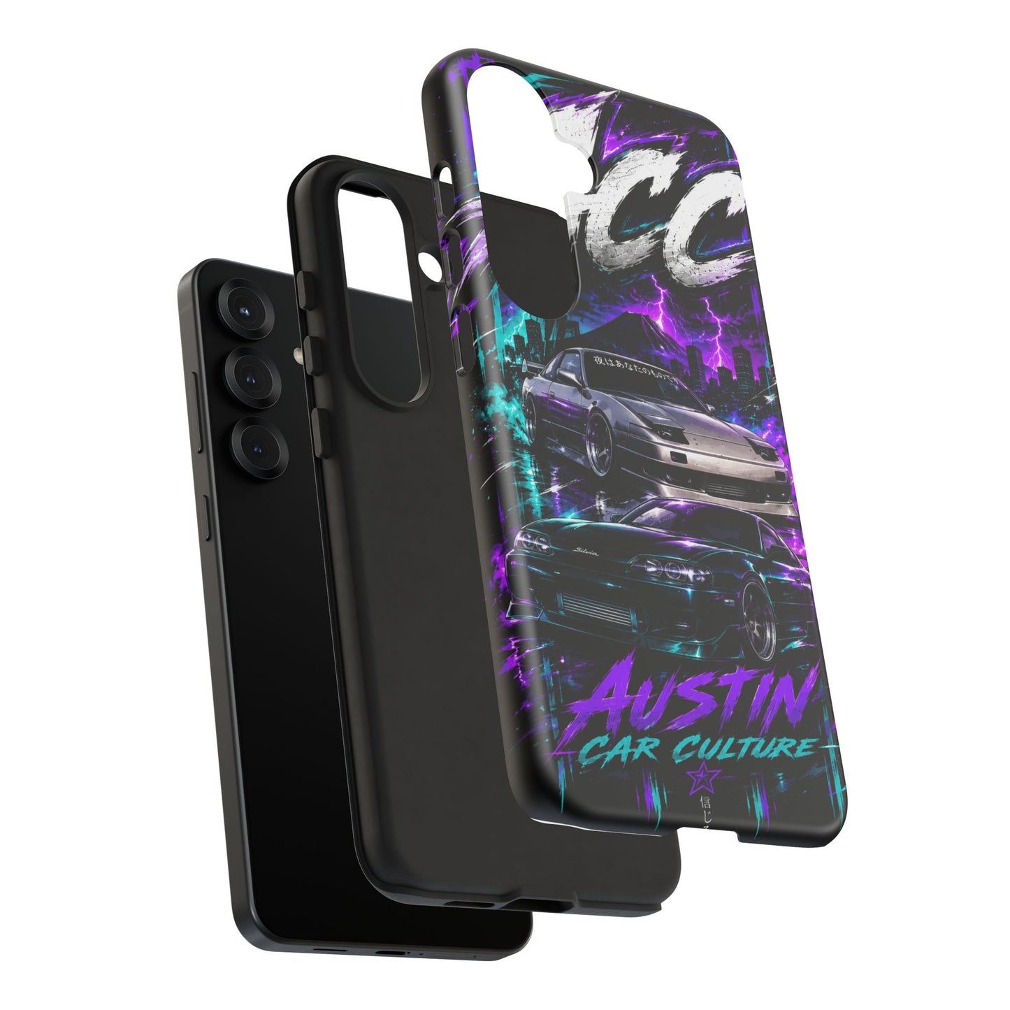 Austin Car Culture Phone Case — Retro Street Racing Design