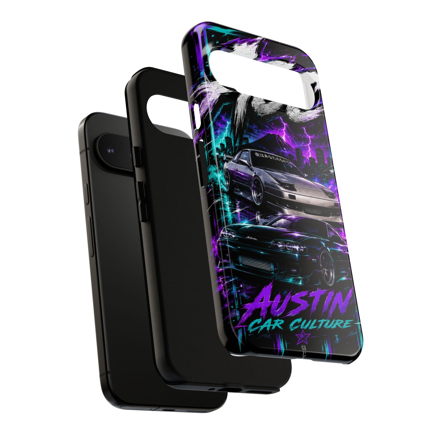 Austin Car Culture Phone Case — Retro Street Racing Design