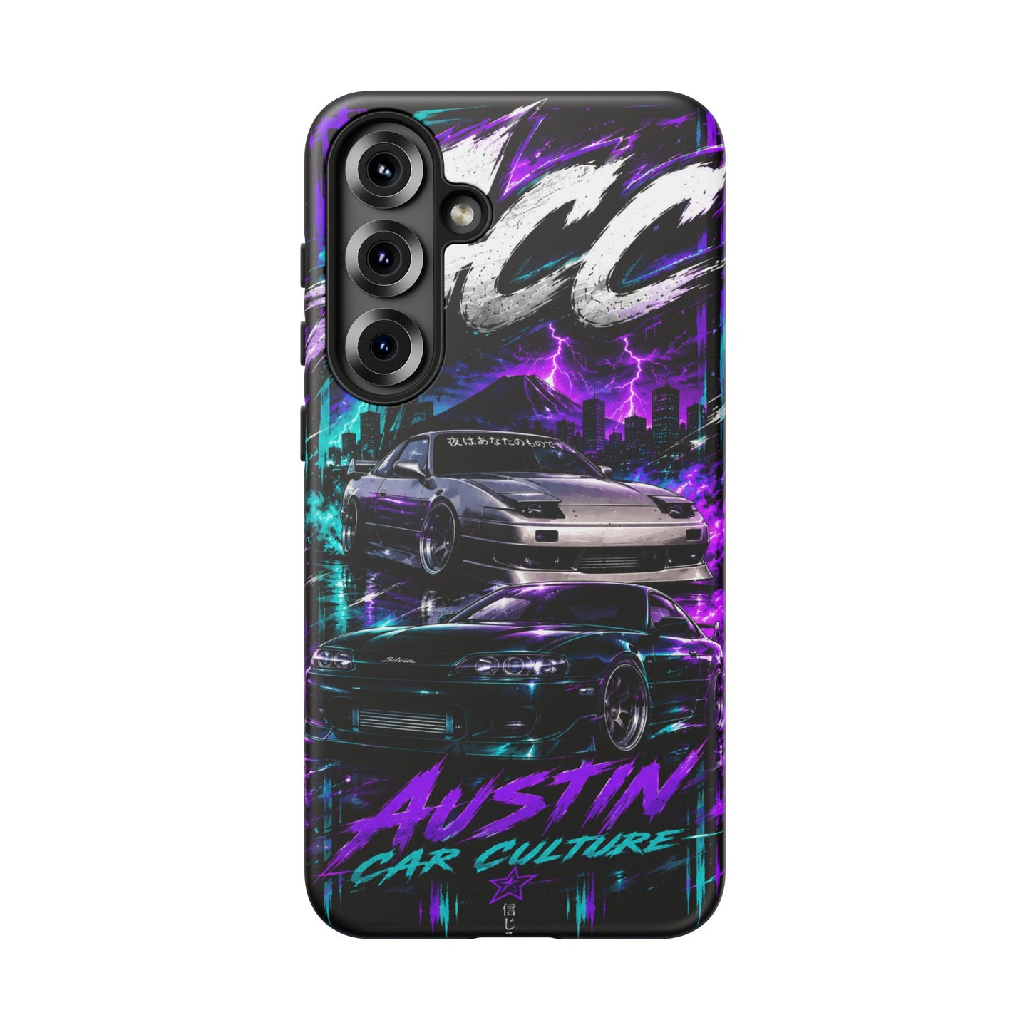 Austin Car Culture Phone Case — Retro Street Racing Design