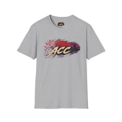 ACC Brushstroke Logo T‑Shirt — Retro Grunge Graphic Tee