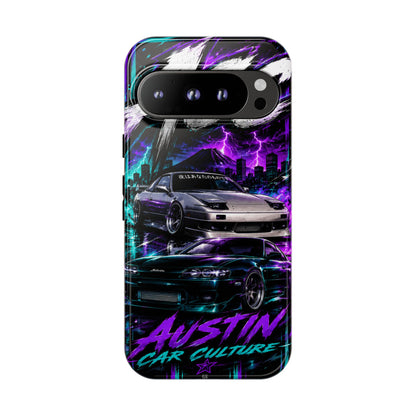 Austin Car Culture Phone Case — Retro Street Racing Design