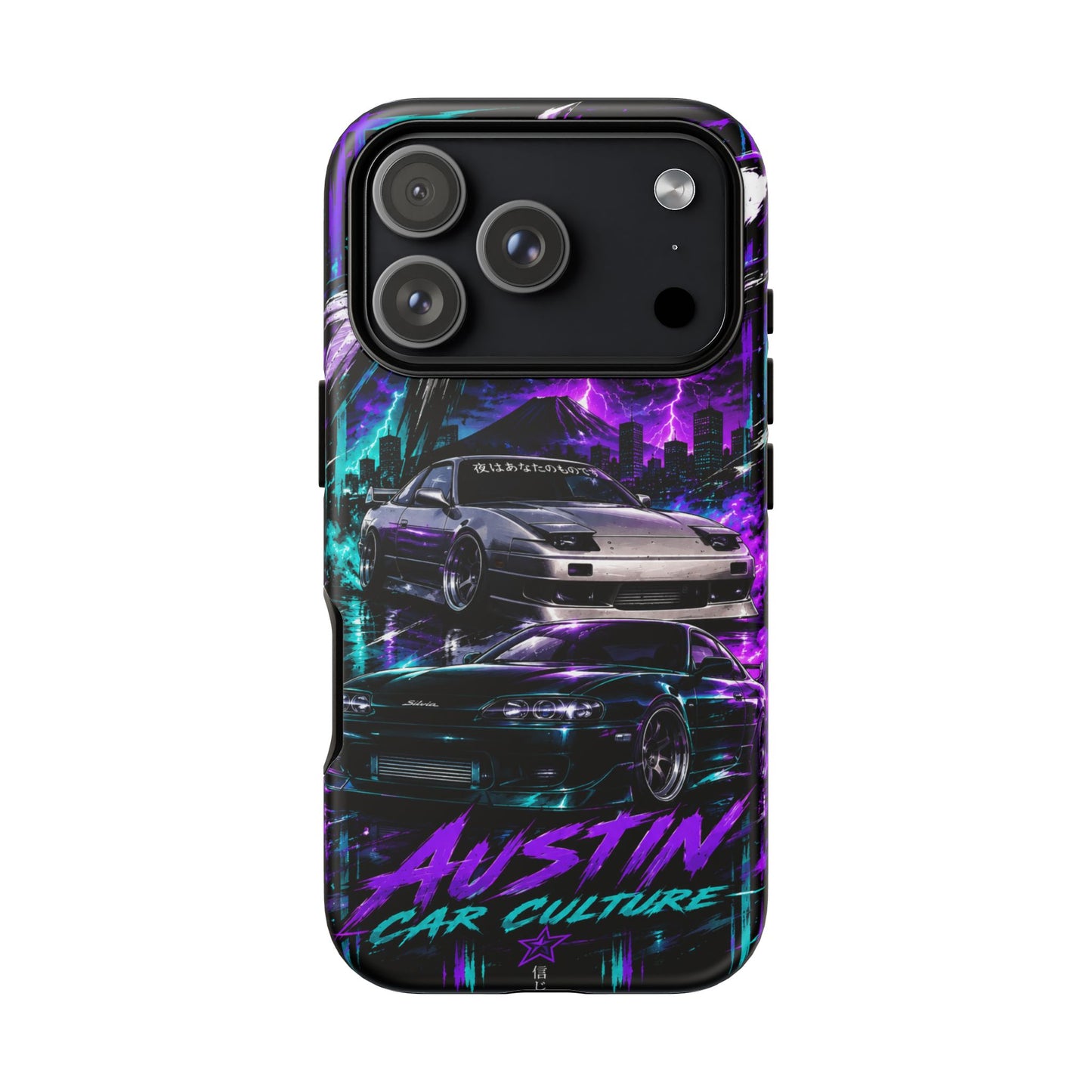 Austin Car Culture Phone Case — Retro Street Racing Design