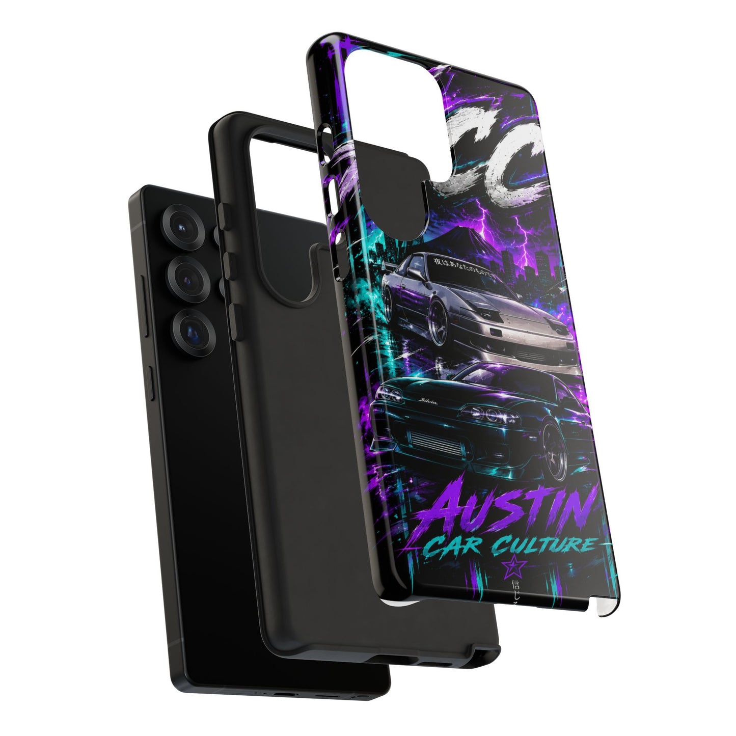 Austin Car Culture Phone Case — Retro Street Racing Design