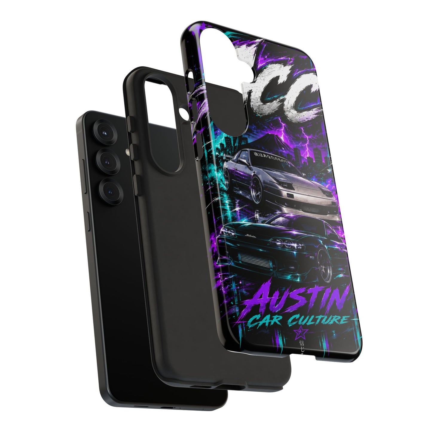 Austin Car Culture Phone Case — Retro Street Racing Design