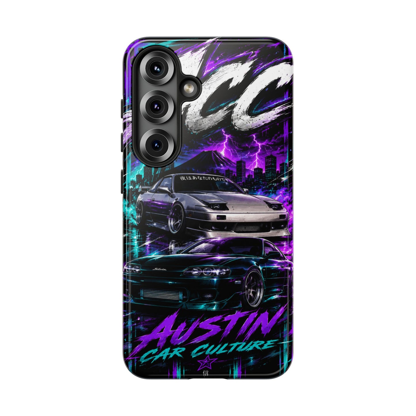 Austin Car Culture Phone Case — Retro Street Racing Design