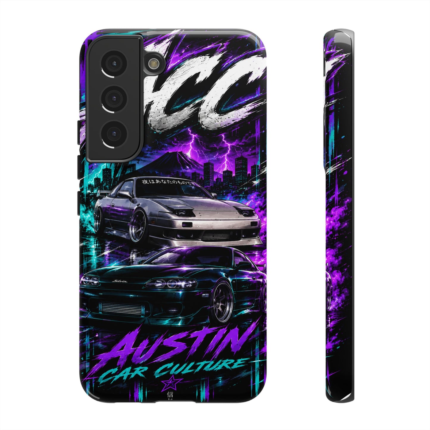 Austin Car Culture Phone Case — Retro Street Racing Design