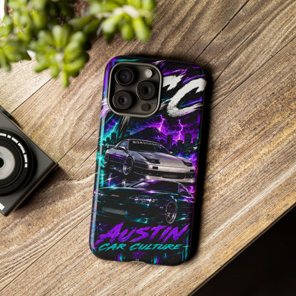 Austin Car Culture Phone Case — Retro Street Racing Design