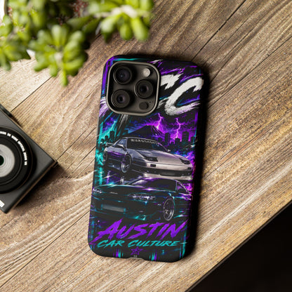 Austin Car Culture Phone Case — Retro Street Racing Design