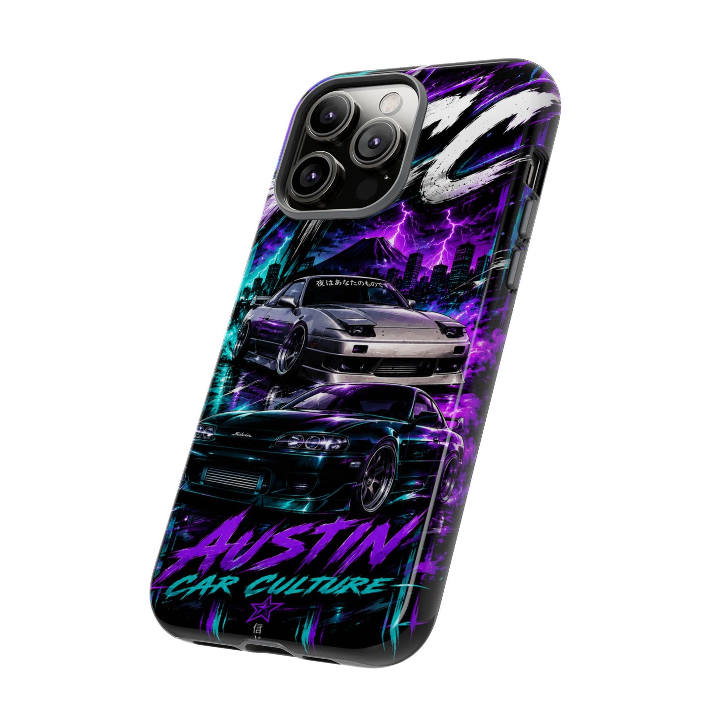 Austin Car Culture Phone Case — Retro Street Racing Design
