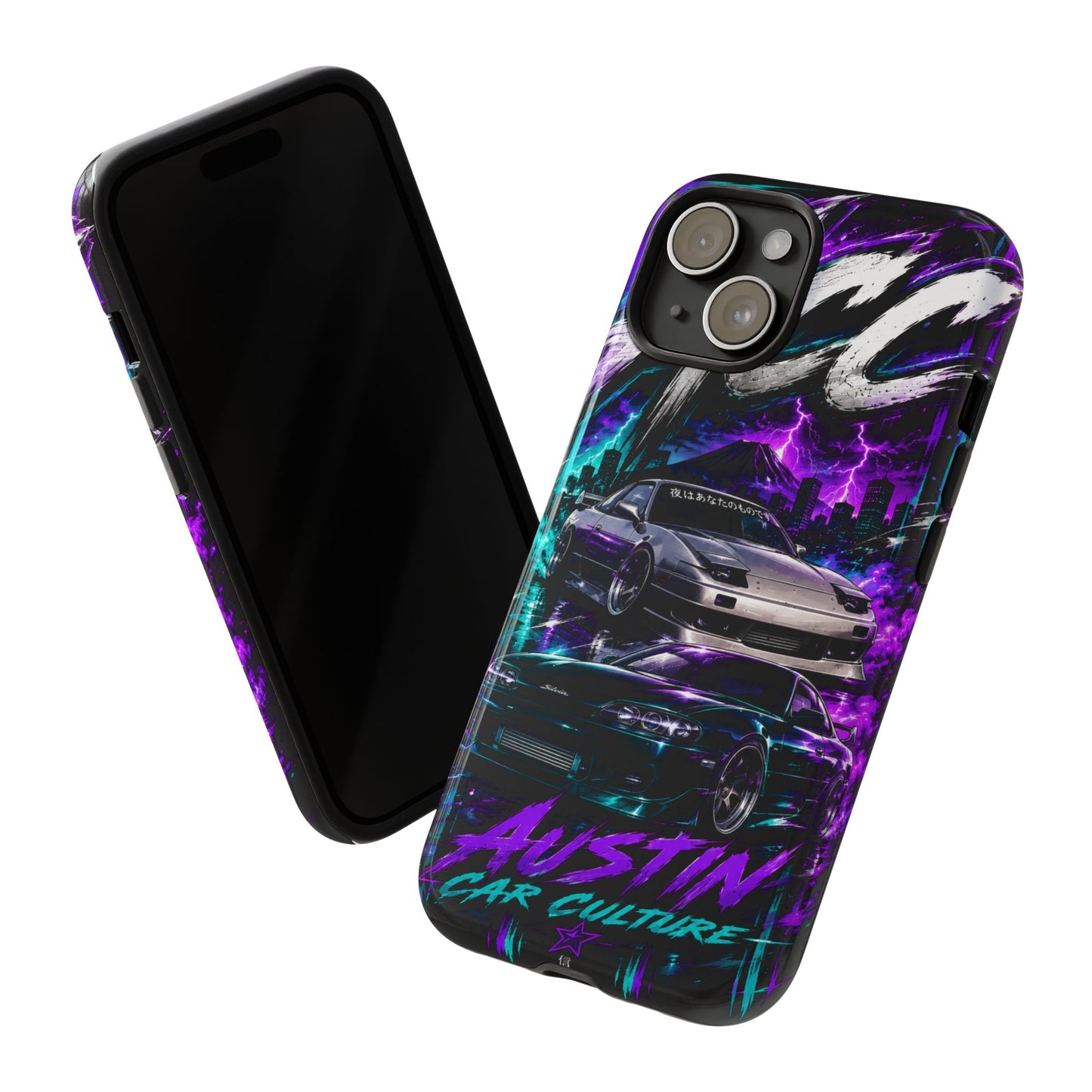 Austin Car Culture Phone Case — Retro Street Racing Design