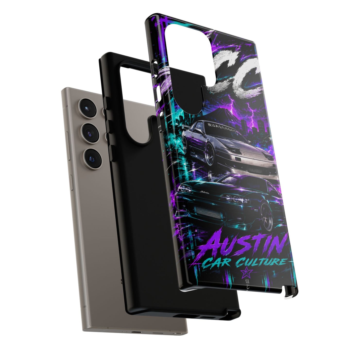 Austin Car Culture Phone Case — Retro Street Racing Design