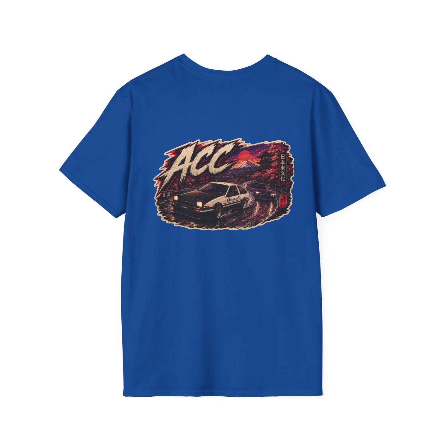 ACC Brushstroke Logo T‑Shirt — Retro Grunge Graphic Tee