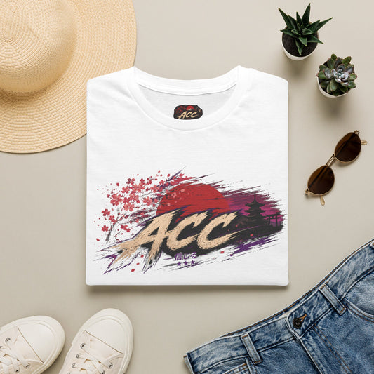 ACC Brushstroke Logo T‑Shirt — Retro Grunge Graphic Tee