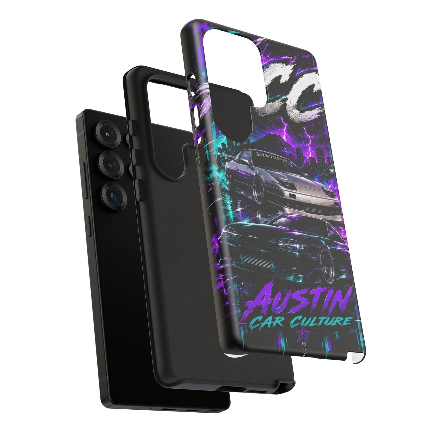 Austin Car Culture Phone Case — Retro Street Racing Design