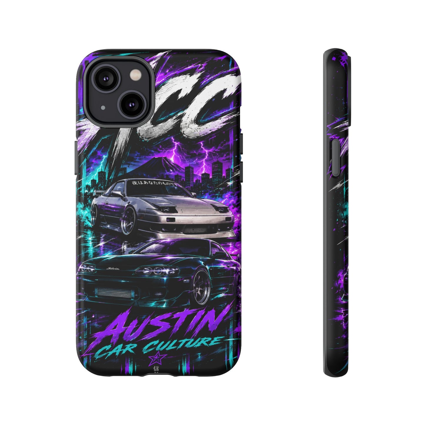 Austin Car Culture Phone Case — Retro Street Racing Design
