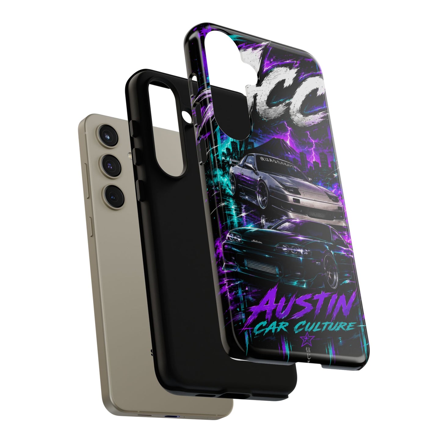 Austin Car Culture Phone Case — Retro Street Racing Design
