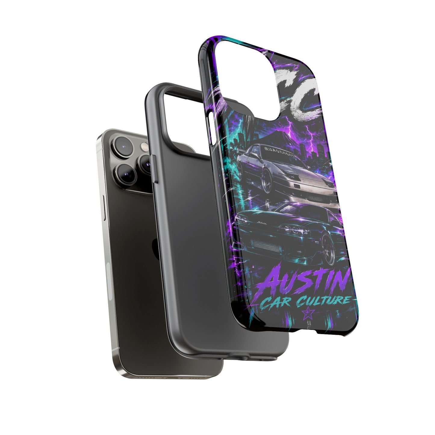 Austin Car Culture Phone Case — Retro Street Racing Design
