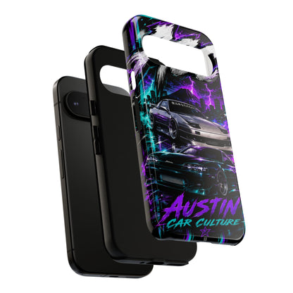 Austin Car Culture Phone Case — Retro Street Racing Design