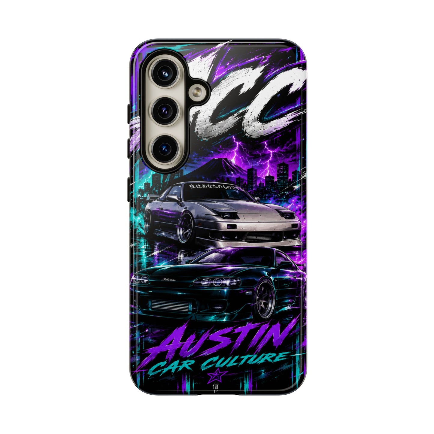 Austin Car Culture Phone Case — Retro Street Racing Design