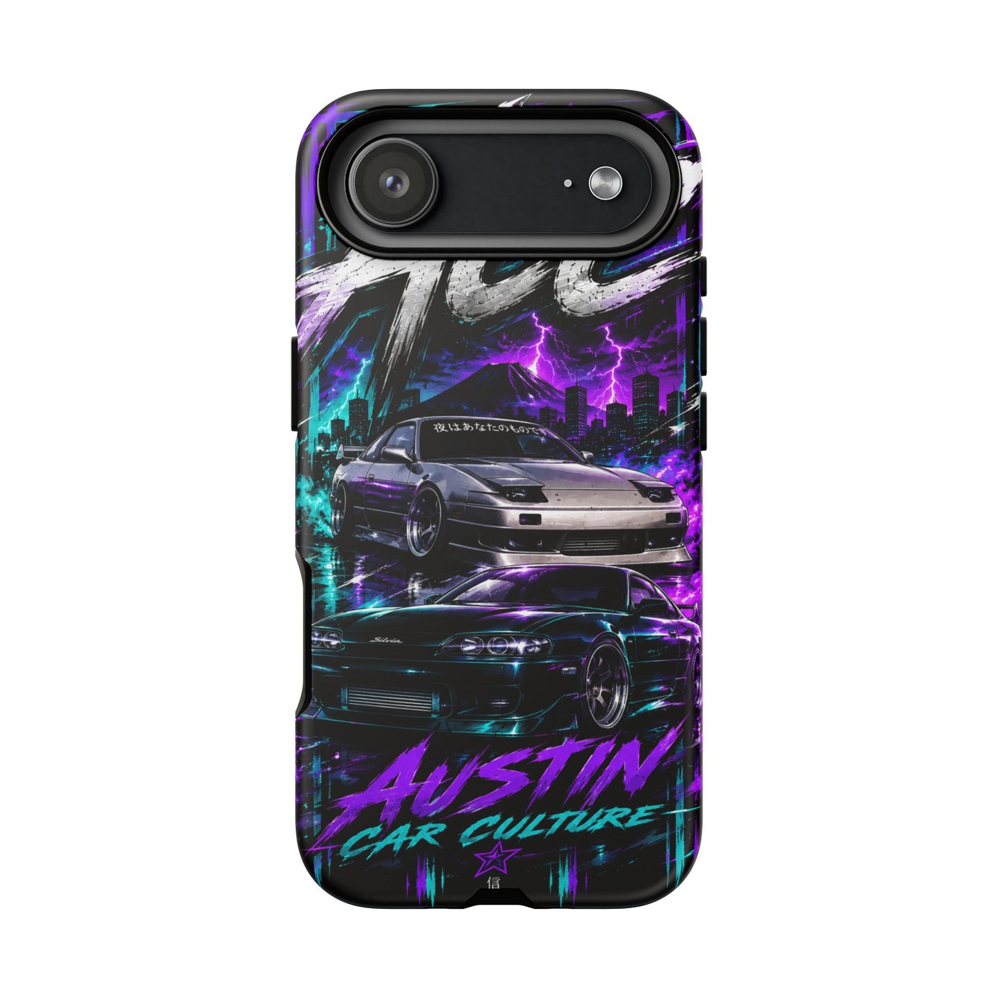Austin Car Culture Phone Case — Retro Street Racing Design