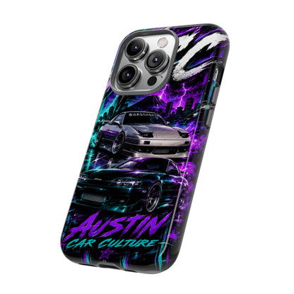 Austin Car Culture Phone Case — Retro Street Racing Design